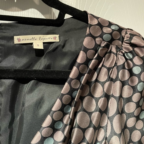 Nanette Lepore 100% Silk Blouse NWOT - Picture 3 of 4